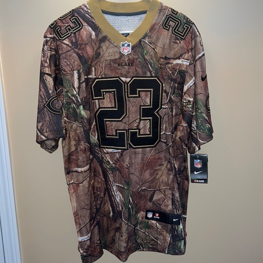 NFL, Camo, Hester jersey, new with tags